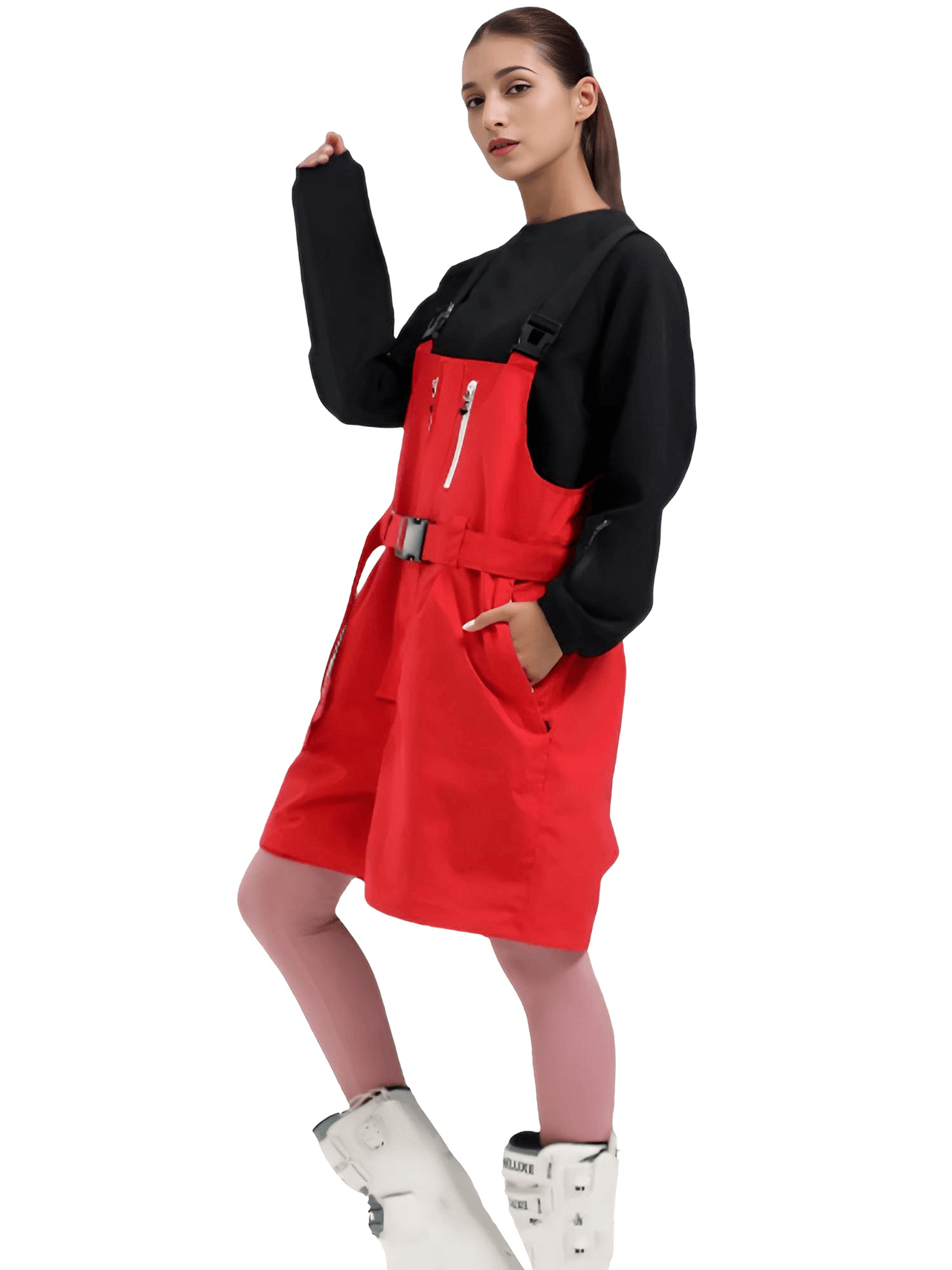 Outdoor Skiing Strap Pants New 2025 Winter Loose Sports Ski Trousers Windproof Waterproof Women Men Warm Snowboarding Overalls, Drestiny Snow Pants, Waterproof Snow pants, Cheap Snow Pants, Men's Snow pants, Women's Snow Pants, United States,  Green, Drestiny, Red, Black, Light Grey, Deep Pink, Pink Snow Pants, Khaki, Canada, Australia, New Zealand, United Kingdom, XS, S, M, L, XL, shopdrestiny.com