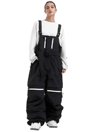 Thumbnail for Outdoor Skiing Strap Pants New 2025 Winter Loose Sports Ski Trousers Windproof Waterproof Women Men Warm Snowboarding Overalls, Drestiny Snow Pants, Waterproof Snow pants, Cheap Snow Pants, Men's Snow pants, Women's Snow Pants, United States,  Green, Drestiny, Red, Black, Light Grey, Deep Pink, Pink Snow Pants, Khaki, Canada, Australia, New Zealand, United Kingdom, XS, S, M, L, XL, shopdrestiny.com