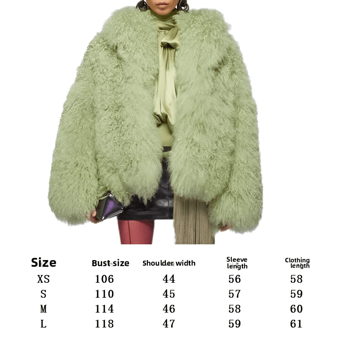 Oversize Plush Fur Coat For Women Elegant Soft Warm Long Sleeve Loose Jackets Winter Chic Street Outerwear , Coats, Drestiny, Jackets, Green, Beige, Brown, United States, Australia, New Zealand, United Kingdom, S, M, L, shopdrestiny.com, faux fur coats