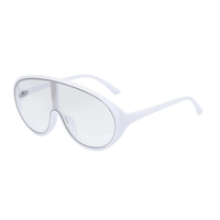 Thumbnail for Oversized Shield Sunglasses Fashion One Piece Sun Glasses Big Frame Shades, Sunglasses, Gender_Women, Gender_Men, United States, USA, Canada, Australia, New Zealand, United Kingdom, UK, Black, White, Blue, Transparent, Grey, Pink, Silver, Brown, large shield sunglasses women, futuristic shield sunglasses, rimless shield sunglasses, wrap around sunglasses oversized, y2k shield sunglasses, big shield sunglasses, statement shield sunglasses, shopdrestiny.com