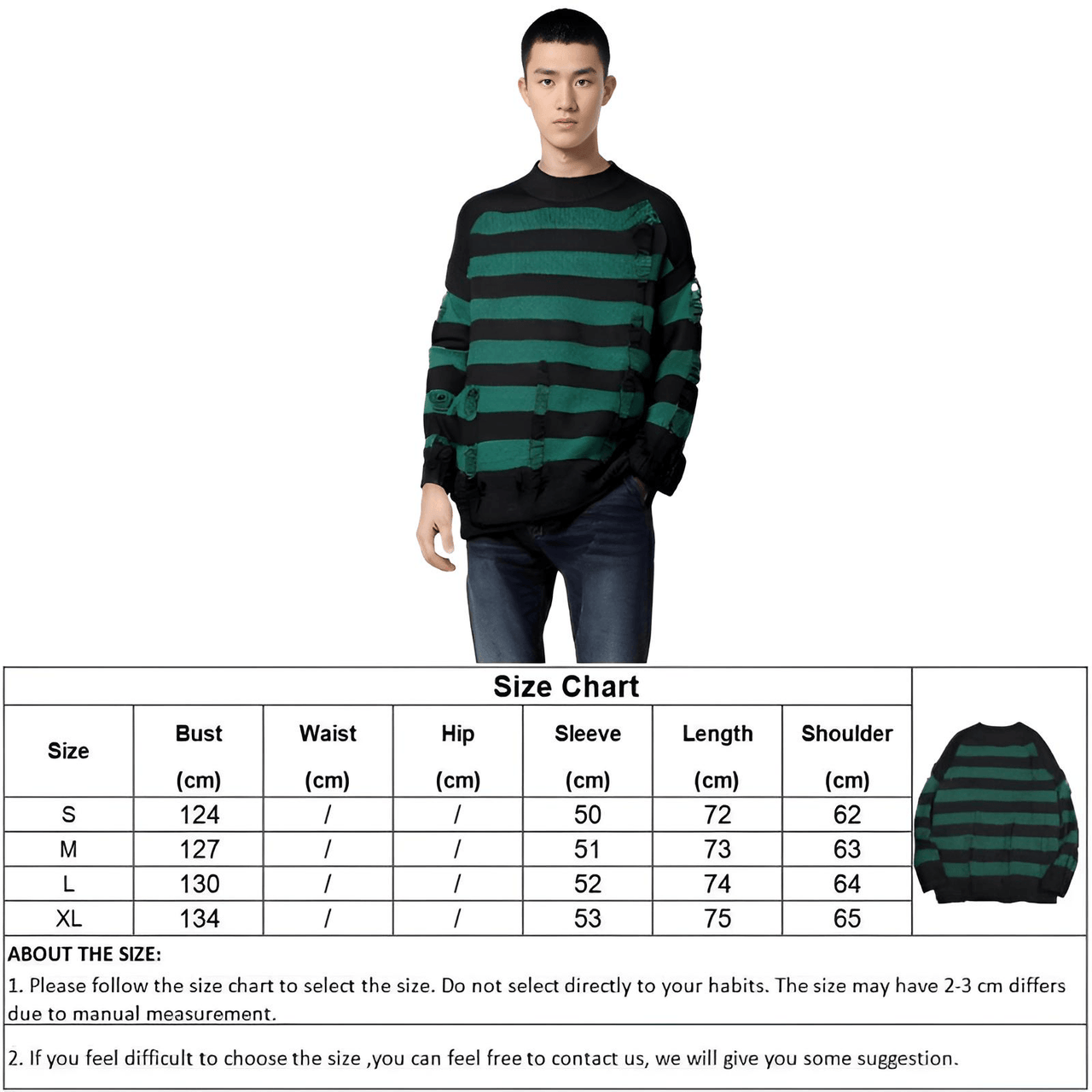 Unisex Oversized Punk Style Sweaters -, Sweaters , Drestiny , Australia, Black, DarkGreen, Green, L, Lime Green, M, New Zealand, Pullovers, Red, S, Sweaters, United Kingdom, United States, White, XL, XXL , Drestiny , www.shopdrestiny.com