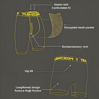 Thumbnail for 3/4 Pants Men's Basketball Fitness Exercise Sport Cropped One Leg Leggings -, Tights , Drestiny , Australia, Black, Blue, Canada, Dark Blue, Gender_Men, Grey, L, M, New Zealand, Red, S, Tights, United Kingdom, United States, White, XL, XXL, XXXL , Drestiny , www.shopdrestiny.com
