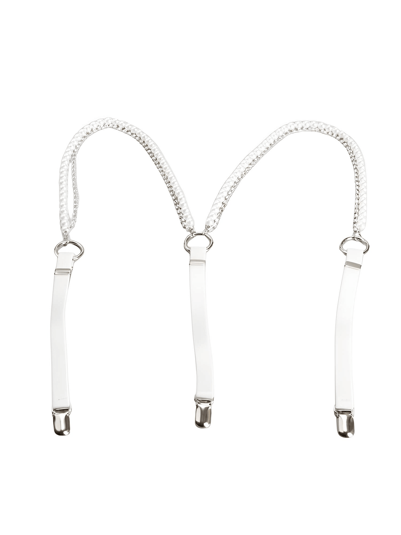 Pearl Rhinestone Suspenders For Women -, Suspenders , Drestiny , Australia, Black, Canada, Gender_Women, Suspenders, United Kingdom, United States, White , Drestiny , www.shopdrestiny.com