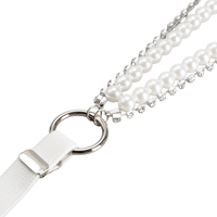 Thumbnail for Pearl Rhinestone Suspenders For Women -, Suspenders , Drestiny , Australia, Black, Canada, Gender_Women, Suspenders, United Kingdom, United States, White , Drestiny , www.shopdrestiny.com