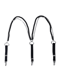 Thumbnail for Pearl Rhinestone Suspenders For Women