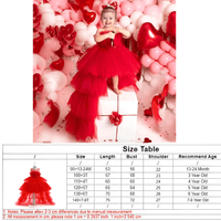 Thumbnail for Girl's Puffy Tulle Dress Trailing First Communion Party Dresses For Girl -, , Drestiny , 18M, 24M, 3T, 4T, 5T, 6T, 7T, 8T, Australia, Black, Canada, Dark Green, Dresses, Girls, Hot Pink, Light Blue, New Zealand, Peach, Pink, Purple, Red, Sleeveless, TD, United Kingdom, United States, White , Drestiny , www.shopdrestiny.com