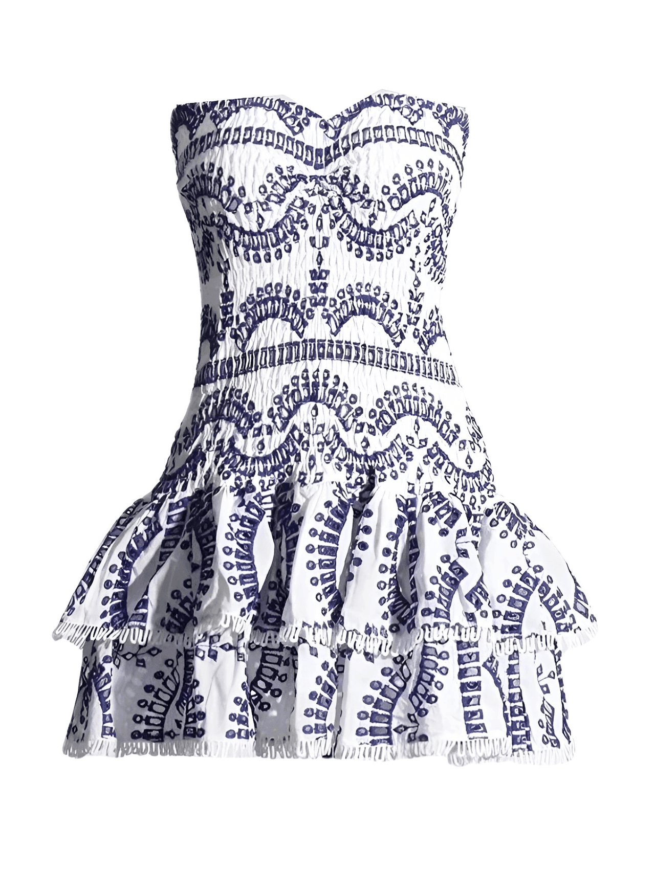 Ruffle Strapless Dresses For Women -, Dresses , Drestiny , Australia, Black, Blue, Canada, Deep Pink, Green, L, M, Mini Dresses, New Zealand, Pink, Purple, Red, S, Sleeveless, Strapless, United Kingdom, United States, White, Yellow , Drestiny , www.shopdrestiny.com