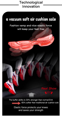 Thumbnail for Running Sports Shoes Shock-Absorbing Rebound Breathable Outdoor Racing Sneakers Luxury Height Increasing 6-7cm, Drestiny, Sneakers, United States, USA, Canada, Australia, United Kingdom, UK, Blue, White Red, Dark Red, Black, Black Blue, Red, Green, White, Pink, Purple, Ivory, 6.5, 7, 8, 8.5, 9.5, 10, 11, 12, 12.5, best running shoes, running shoes for men/women, running shoes under $100/$150, shopdrestiny.com