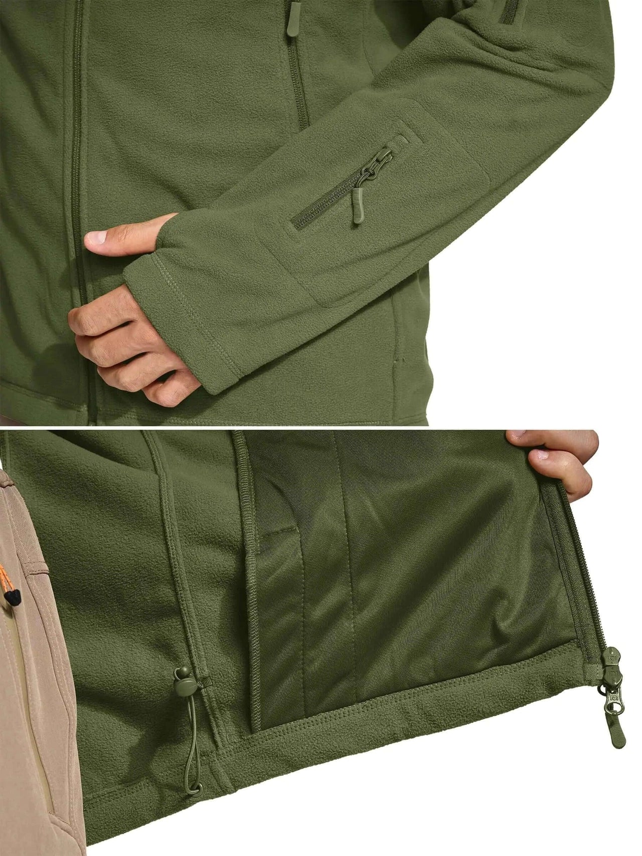 Men's Winter Fleece Jacket With Hood -, Jackets , Drestiny , Army Green, Australia, Beige, Blue, Blue Green, Brown, Canada, Coats, Dark Blue, Dark Green, Grey, Jackets, L, Light Grey, M, Navy, New Zealand, United Kingdom, United States, Wine Red, XL, XXL, XXXL , Drestiny , www.shopdrestiny.com