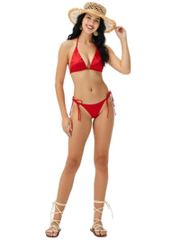 Thumbnail for Satin Women's Halter Brazilian Bikini -, Swimwear , Drestiny , Australia, Bikinis, Black, Canada, Gender_Women, Gold, Green, L, Light Pink, M, Neon Green, New Zealand, Pink, Purple, Red, Royal Blue, S, United Kingdom, United States, Wine Red, Yellow , Drestiny , www.shopdrestiny.com