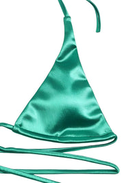 Thumbnail for Satin Women's Halter Brazilian Bikini -, Swimwear , Drestiny , Australia, Bikinis, Black, Canada, Gender_Women, Gold, Green, L, Light Pink, M, Neon Green, New Zealand, Pink, Purple, Red, Royal Blue, S, United Kingdom, United States, Wine Red, Yellow , Drestiny , www.shopdrestiny.com