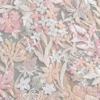 Thumbnail for Sexy Floral Strapless Sequin Dresses Women's Luxury Sequins Flower Backless Long Slim Dress Evening Party Dress