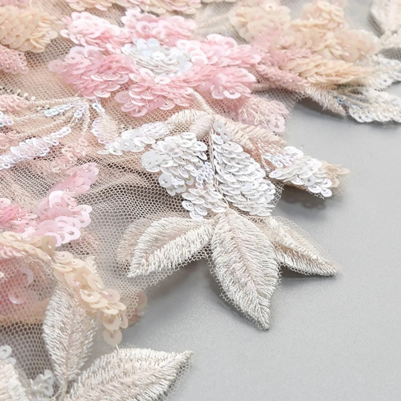 Sexy Floral Strapless Sequin Dresses Women's Luxury Sequins Flower Backless Long Slim Dress Evening Party Dress