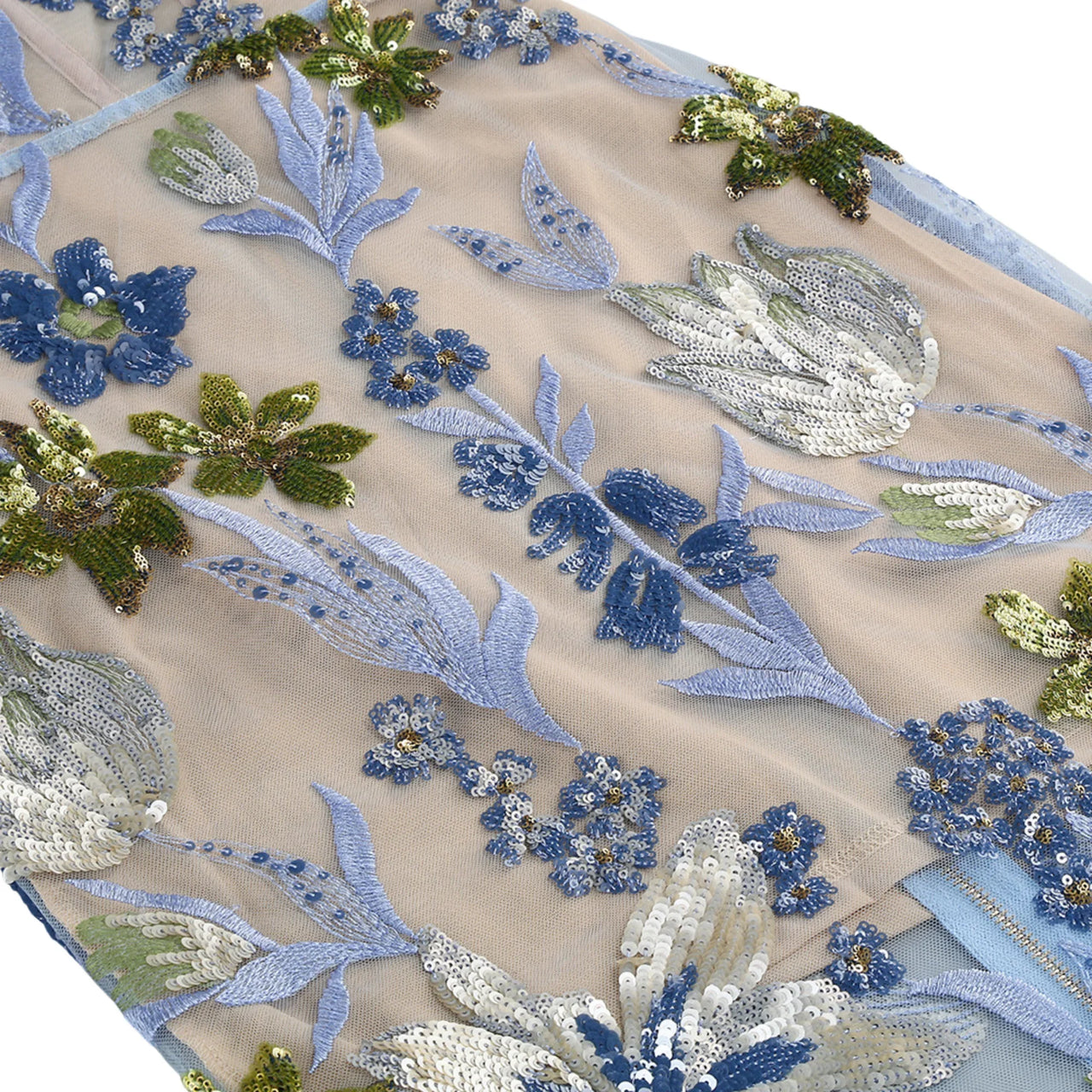 Sexy Floral Strapless Sequin Dresses Women's Luxury Sequins Flower Backless Long Slim Dress Evening Party Dress