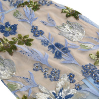 Thumbnail for Sexy Floral Strapless Sequin Dresses Women's Luxury Sequins Flower Backless Long Slim Dress Evening Party Dress