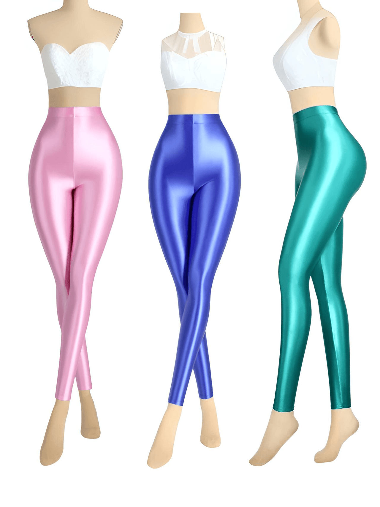 Sexy High Waist Glossy Pants For Women - In 16 Colors! -, Pants , Drestiny , Australia, Black, Blue, Brown, Canada, Casual Pants, Coffee, Coral, Dark Blue, Gold, Grey, L, Leggings, M, New Zealand, Nude, Orange, Pink, Red, S, Silver, Turquoise, United Kingdom, United States, White, XL, XXL, XXXL, Yellow , Drestiny , www.shopdrestiny.com