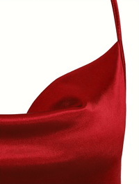 Thumbnail for Close-up of red fabric with a plain background