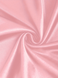 Thumbnail for Close-up of pink satin fabric with a swirl pattern