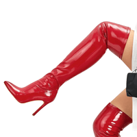 Thumbnail for Sexy Stiletto High Heels Women's Over-The-Knee Boots Pointed Toe Ladies Sexy Thigh High Boots -, Boots , Drestiny , 10, 11, 4, 5, 6, 7, 8, 9, Apricot, Australia, Black, Boots, Grey, High Heels, Knee Highs, Red, Stilettos, Thigh Highs, United Kingdom, United States, White , Drestiny , www.shopdrestiny.com