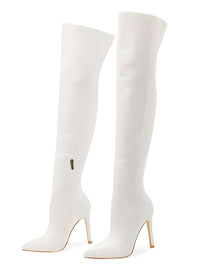 Thumbnail for Sexy Stiletto High Heels Women's Over-The-Knee Boots Pointed Toe Ladies Sexy Thigh High Boots -, Boots , Drestiny , 10, 11, 4, 5, 6, 7, 8, 9, Apricot, Australia, Black, Boots, Grey, High Heels, Knee Highs, Red, Stilettos, Thigh Highs, United Kingdom, United States, White , Drestiny , www.shopdrestiny.com