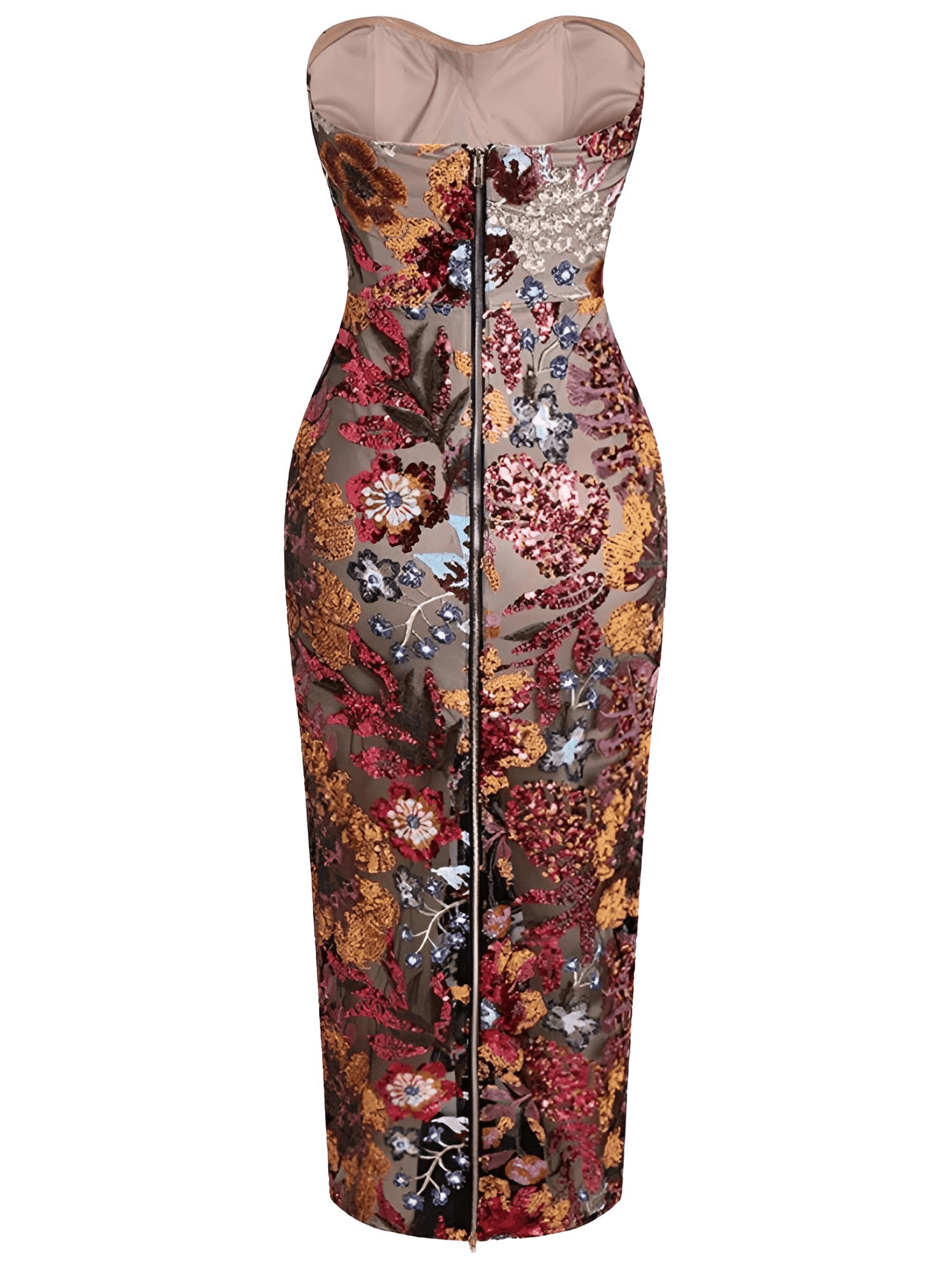 Sexy Strapless Floral Sequin Dress Women's Luxury Sequins Flower Backless Long Slim Dress Evening Party Dress, Drestiny, Ankle Length Dresses, Maxi Dresses, Midi Dresses, Strapless, Sleeveless, One Shoulder, XS, S, M, L, XL, United States, USA, Canada, Australia, New Zealand, United Kingdom, UK, Black/Multi, White/Beige, Orange/Red, Blue/Green, Purple/Green, Dark Red/Pink, Pink/Beige, strapless sequin dress, sequin strapless dress, strapless sequin maxi dress, black strapless sequin dress, shopdrestiny.com