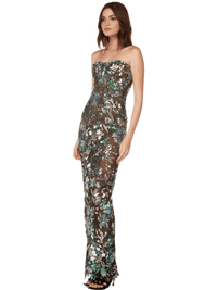 Thumbnail for Sexy Strapless Floral Sequin Dress Women's Luxury Sequins Flower Backless Long Slim Dress Evening Party Dress, Drestiny, Ankle Length Dresses, Maxi Dresses, Midi Dresses, Strapless, Sleeveless, One Shoulder, XS, S, M, L, XL, United States, USA, Canada, Australia, New Zealand, United Kingdom, UK, Black/Multi, White/Beige, Orange/Red, Blue/Green, Purple/Green, Dark Red/Pink, Pink/Beige, strapless sequin dress, sequin strapless dress, strapless sequin maxi dress, black strapless sequin dress, shopdrestiny.com