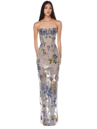 Thumbnail for Sexy Strapless Floral Sequin Dress Women's Luxury Sequins Flower Backless Long Slim Dress Evening Party Dress, Drestiny, Ankle Length Dresses, Maxi Dresses, Midi Dresses, Strapless, Sleeveless, One Shoulder, XS, S, M, L, XL, United States, USA, Canada, Australia, New Zealand, United Kingdom, UK, Black/Multi, White/Beige, Orange/Red, Blue/Green, Purple/Green, Dark Red/Pink, Pink/Beige, strapless sequin dress, sequin strapless dress, strapless sequin maxi dress, black strapless sequin dress, shopdrestiny.com