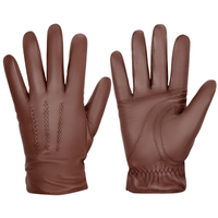 Thumbnail for Sheepskin Genuine Leather Cashmere Lined Gloves Touchscreen Winter Warm Gloves, gloves, mens leather gloves, womens leather gloves, cashmere gloves, driving gloves, leather sport gloves, United States, Canada, Australia, New Zealand, United Kingdom, FR, Black, Grey, Dark Brown, Red Brown, Orange Brown, Brown, S, M, L, XL, XXL, shopdrestiny.com