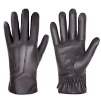 Thumbnail for Sheepskin Genuine Leather Cashmere Lined Gloves Touchscreen Winter Warm Gloves, gloves, mens leather gloves, womens leather gloves, cashmere gloves, driving gloves, leather sport gloves, United States, Canada, Australia, New Zealand, United Kingdom, FR, Black, Grey, Dark Brown, Red Brown, Orange Brown, Brown, S, M, L, XL, XXL, shopdrestiny.com