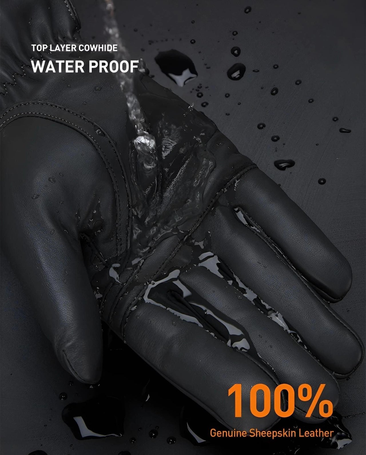 Sheepskin Genuine Leather Cashmere Lined Gloves Touchscreen Winter Warm Gloves, gloves, mens leather gloves, womens leather gloves, cashmere gloves, driving gloves, leather sport gloves, United States, Canada, Australia, New Zealand, United Kingdom, FR, Black, Grey, Dark Brown, Red Brown, Orange Brown, Brown, S, M, L, XL, XXL, shopdrestiny.com