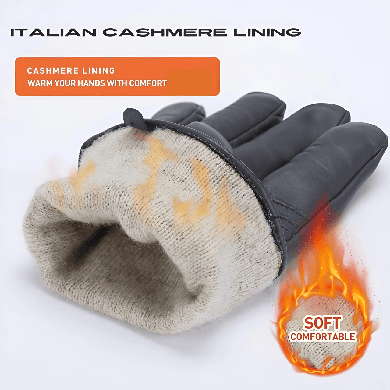 Sheepskin Genuine Leather Cashmere Lined Gloves Touchscreen Winter Warm Gloves, gloves, mens leather gloves, womens leather gloves, cashmere gloves, driving gloves, leather sport gloves, United States, Canada, Australia, New Zealand, United Kingdom, FR, Black, Grey, Dark Brown, Red Brown, Orange Brown, Brown, S, M, L, XL, XXL, shopdrestiny.com