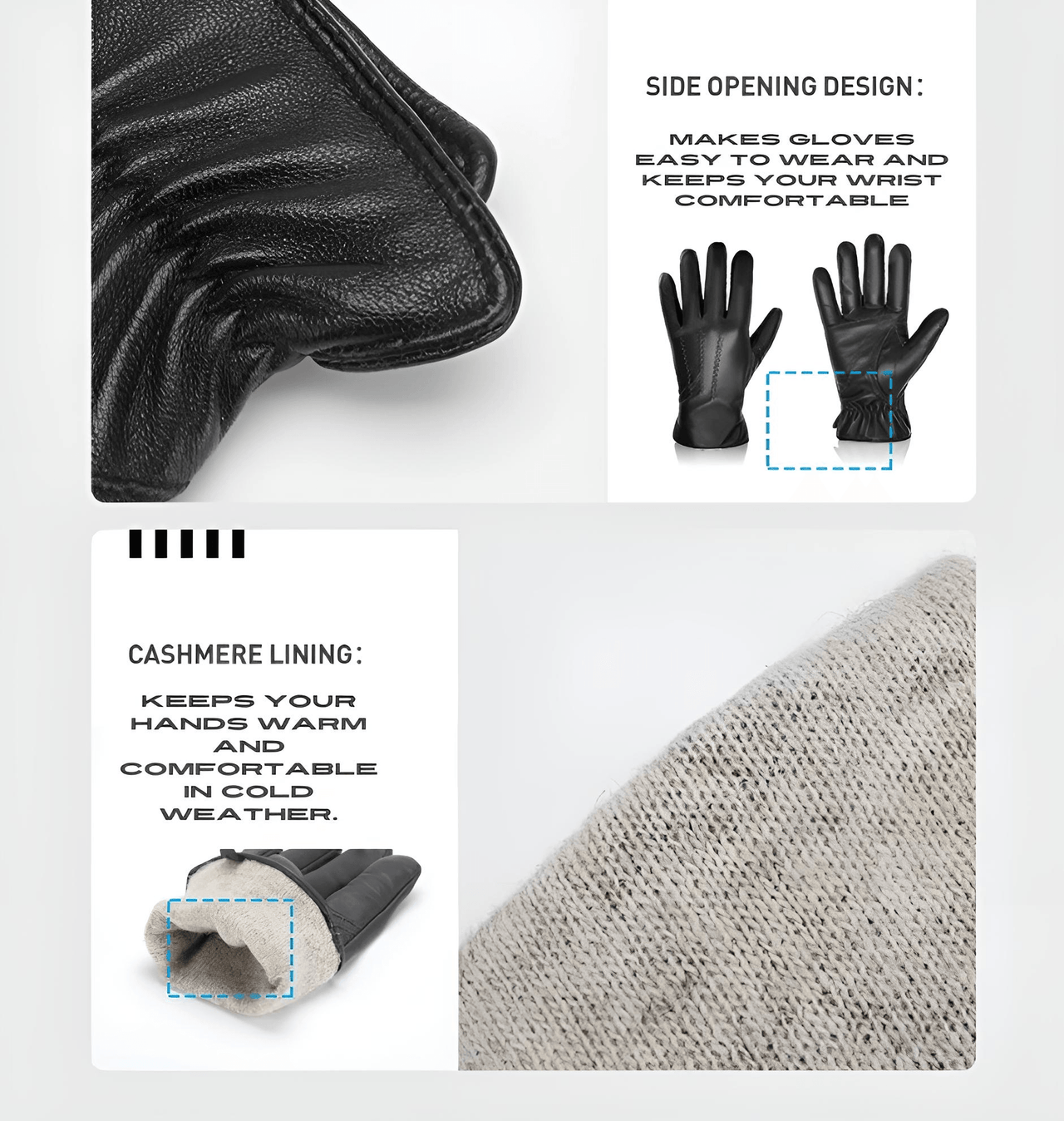 Sheepskin Genuine Leather Cashmere Lined Gloves Touchscreen Winter Warm Gloves, gloves, mens leather gloves, womens leather gloves, cashmere gloves, driving gloves, leather sport gloves, United States, Canada, Australia, New Zealand, United Kingdom, FR, Black, Grey, Dark Brown, Red Brown, Orange Brown, Brown, S, M, L, XL, XXL, shopdrestiny.com