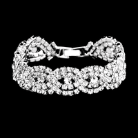 Thumbnail for Silver Rhinestone Crystal Bridal Jewelry Sets for Women - 20 Sets To Choose From! -, Jewelry Sets , Drestiny , Australia, Bracelets, Canada, Earrings, Jewelry Sets, Necklaces, New Zealand, Sets, Silver, United Kingdom, United States, White , Drestiny , www.shopdrestiny.com