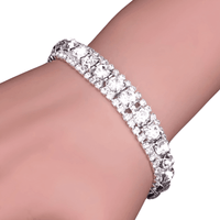 Thumbnail for Silver Rhinestone Crystal Bridal Jewelry Sets for Women - 20 Sets To Choose From! -, Jewelry Sets , Drestiny , Australia, Bracelets, Canada, Earrings, Jewelry Sets, Necklaces, New Zealand, Sets, Silver, United Kingdom, United States, White , Drestiny , www.shopdrestiny.com