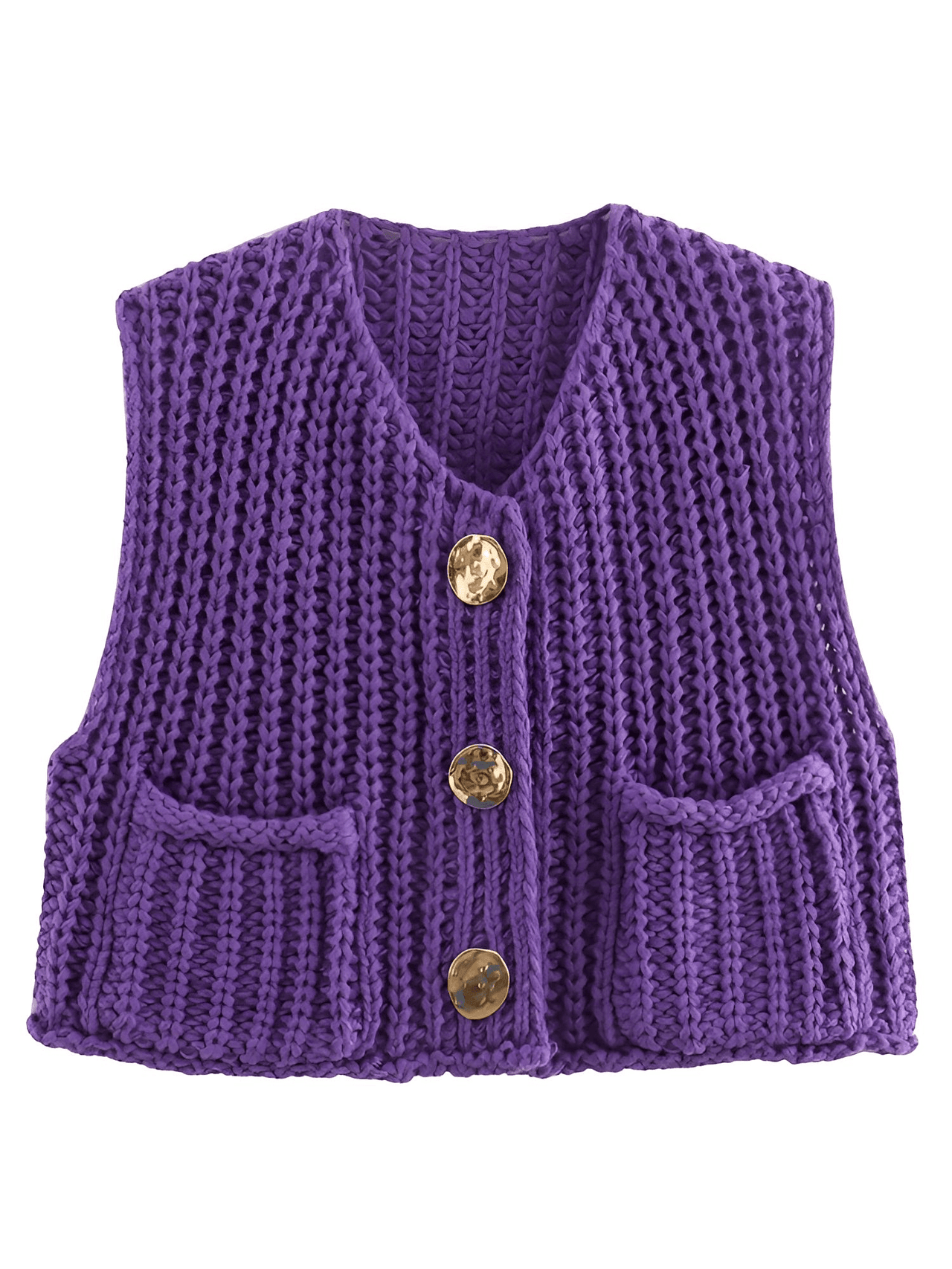 Sleeveless Crop Sweater Vest Solid Loose Casual Sweater Vest Cable Knit Sweater Vest For Women -, Vests , Drestiny , Australia, Black, Brown, Canada, Cardigans, Dark Blue, Dark Brown, Green, L, Light Blue, M, Navy, New Zealand, Off White, Olive Green, Purple, Red, S, Sleeveless, Sweater Vests, Sweaters, United Kingdom, United States, Vests, White, Yellow , Drestiny , www.shopdrestiny.com