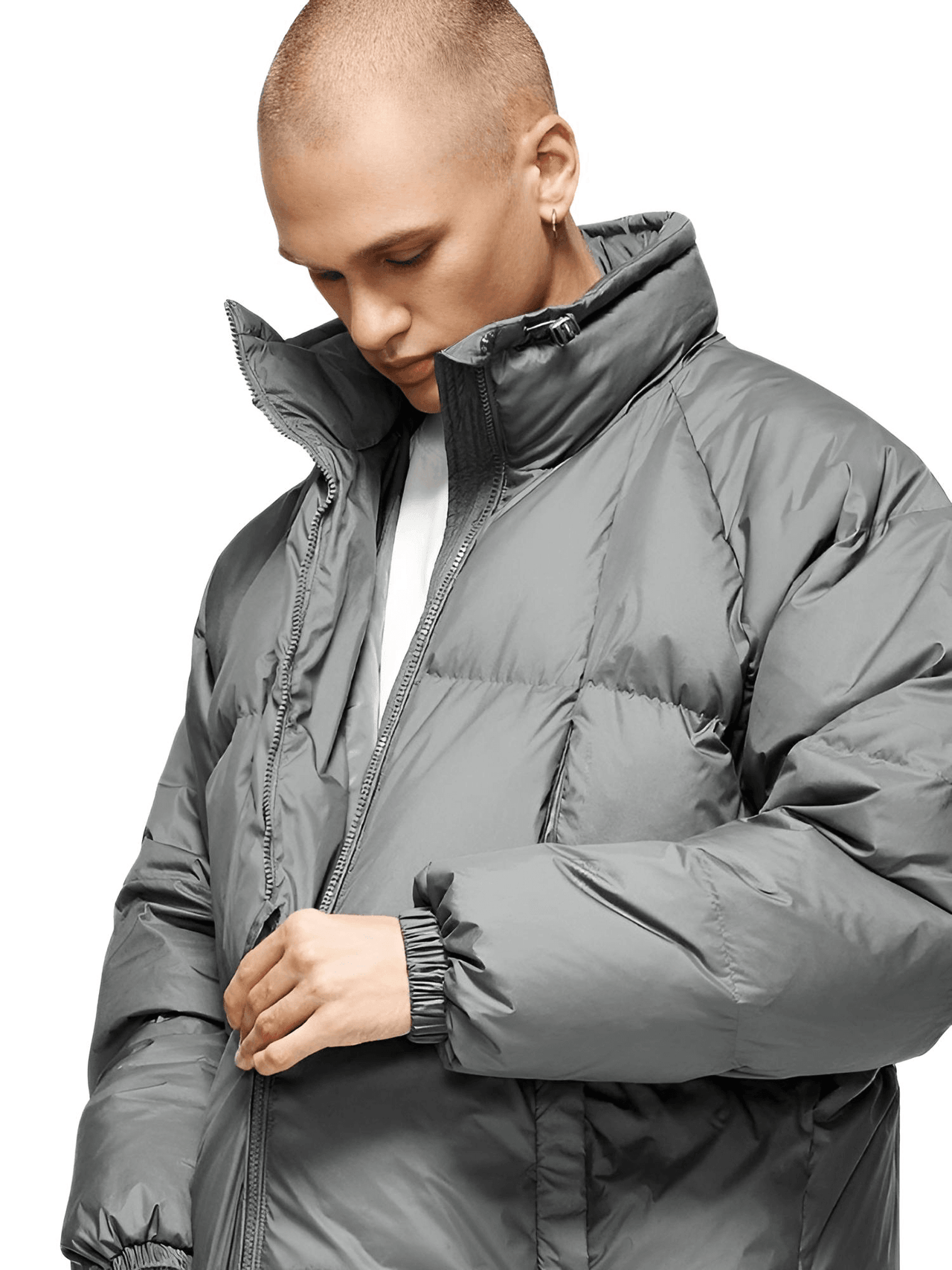 Solid Color Windproof White Duck Down Puffer Jackets for Men & Women -, Puffer Jackets , Drestiny , Australia, Black, Coats, FR, Green, Grey, Jackets, New Zealand, Pink, Puffer Jackets, Purple, United Kingdom, United States, White , Drestiny , www.shopdrestiny.com