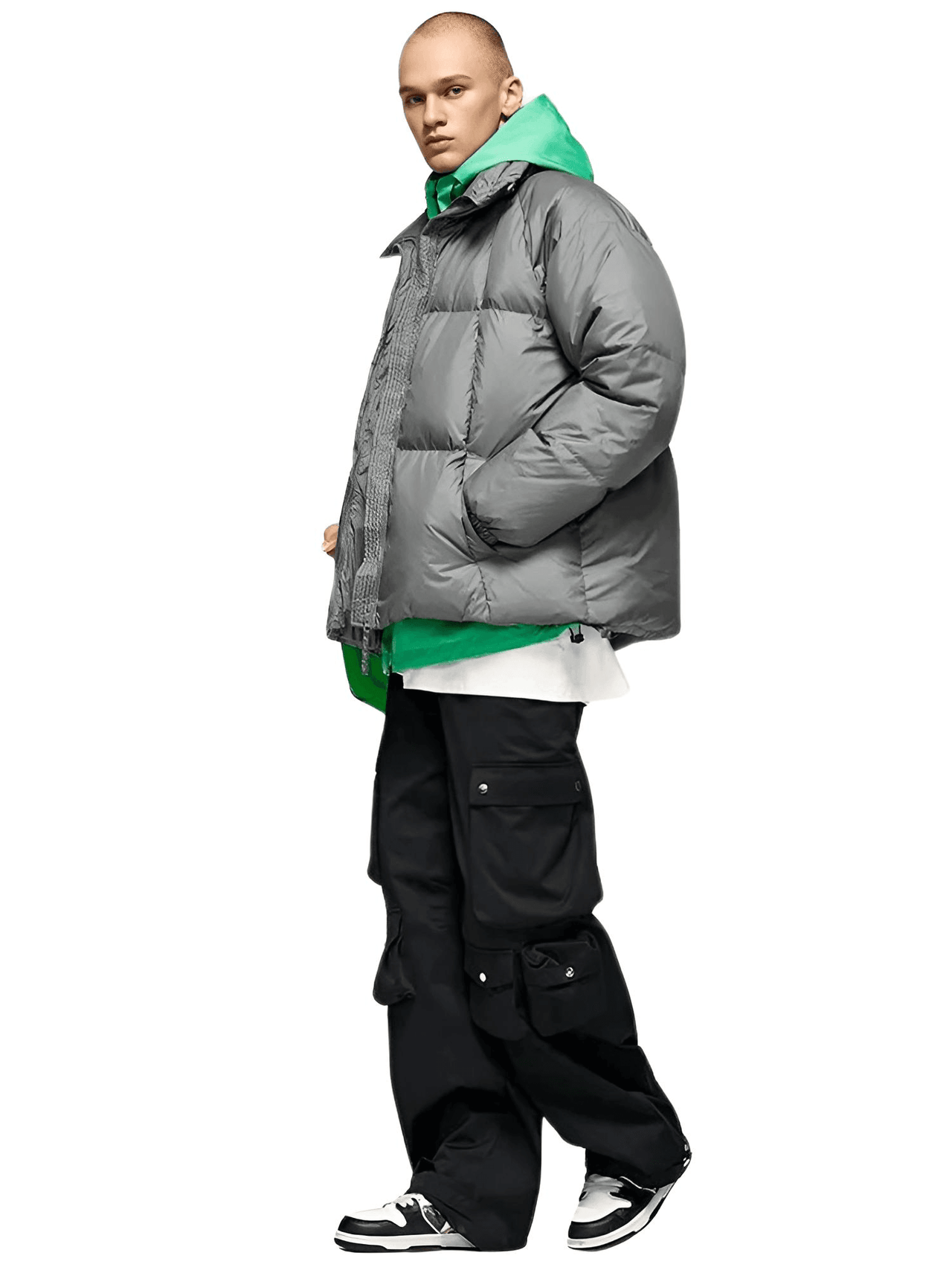 Solid Color Windproof White Duck Down Puffer Jackets for Men & Women -, Puffer Jackets , Drestiny , Australia, Black, Coats, FR, Green, Grey, Jackets, New Zealand, Pink, Puffer Jackets, Purple, United Kingdom, United States, White , Drestiny , www.shopdrestiny.com