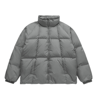Thumbnail for Solid Color Windproof White Duck Down Puffer Jackets for Men & Women -, Puffer Jackets , Drestiny , Australia, Black, Coats, FR, Green, Grey, Jackets, New Zealand, Pink, Puffer Jackets, Purple, United Kingdom, United States, White , Drestiny , www.shopdrestiny.com