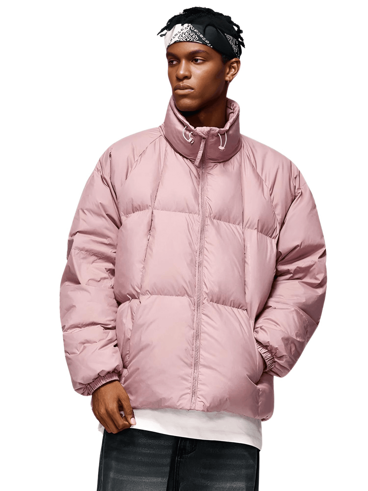 Solid Color Windproof White Duck Down Puffer Jackets for Men & Women -, Puffer Jackets , Drestiny , Australia, Black, Coats, FR, Green, Grey, Jackets, New Zealand, Pink, Puffer Jackets, Purple, United Kingdom, United States, White , Drestiny , www.shopdrestiny.com