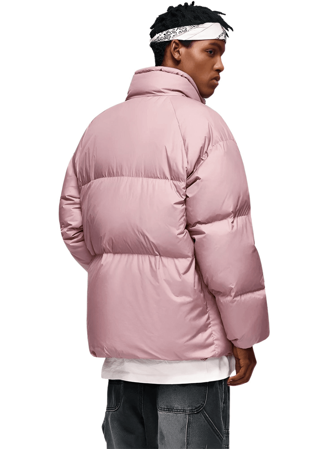Solid Color Windproof White Duck Down Puffer Jackets for Men & Women -, Puffer Jackets , Drestiny , Australia, Black, Coats, FR, Green, Grey, Jackets, New Zealand, Pink, Puffer Jackets, Purple, United Kingdom, United States, White , Drestiny , www.shopdrestiny.com