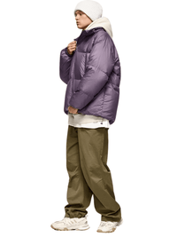 Thumbnail for Solid Color Windproof White Duck Down Puffer Jackets for Men & Women -, Puffer Jackets , Drestiny , Australia, Black, Coats, FR, Green, Grey, Jackets, New Zealand, Pink, Puffer Jackets, Purple, United Kingdom, United States, White , Drestiny , www.shopdrestiny.com