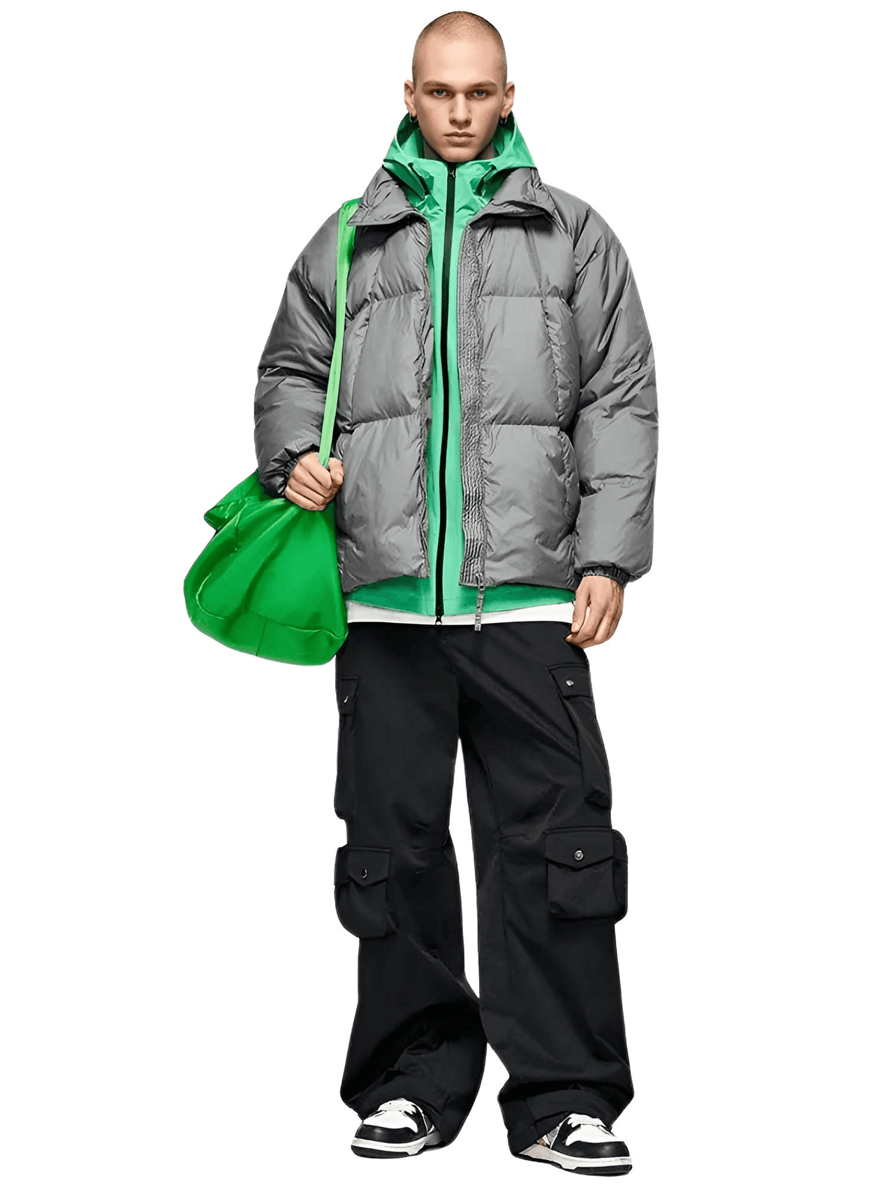 Solid Color Windproof White Duck Down Puffer Jackets for Men & Women -, Puffer Jackets , Drestiny , Australia, Black, Coats, FR, Green, Grey, Jackets, New Zealand, Pink, Puffer Jackets, Purple, United Kingdom, United States, White , Drestiny , www.shopdrestiny.com