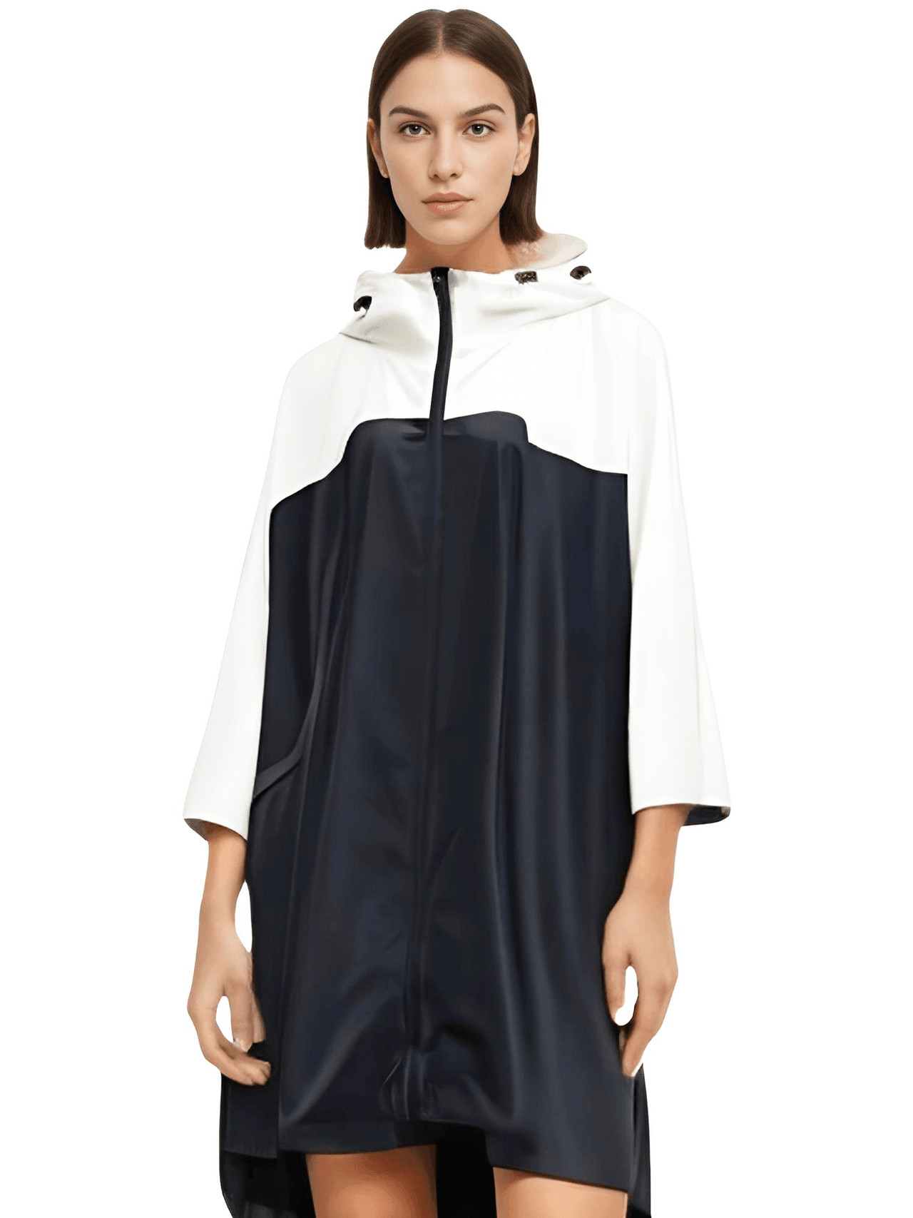 Women's Hooded Raincoat Waterproof Poncho -, Coats & Jackets , Drestiny , Australia, Beige, Black, Blue, Dark Blue, FR, Green, Light Brown, Navy, New Zealand, Off White, Pale Green, Pink, Ponchos, Raincoats, Red, Tan, United Kingdom, United States, White, Yellow , Drestiny , www.shopdrestiny.com