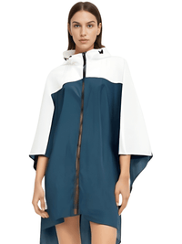 Thumbnail for Women's Hooded Raincoat Waterproof Poncho -, Coats & Jackets , Drestiny , Australia, Beige, Black, Blue, Dark Blue, FR, Green, Light Brown, Navy, New Zealand, Off White, Pale Green, Pink, Ponchos, Raincoats, Red, Tan, United Kingdom, United States, White, Yellow , Drestiny , www.shopdrestiny.com