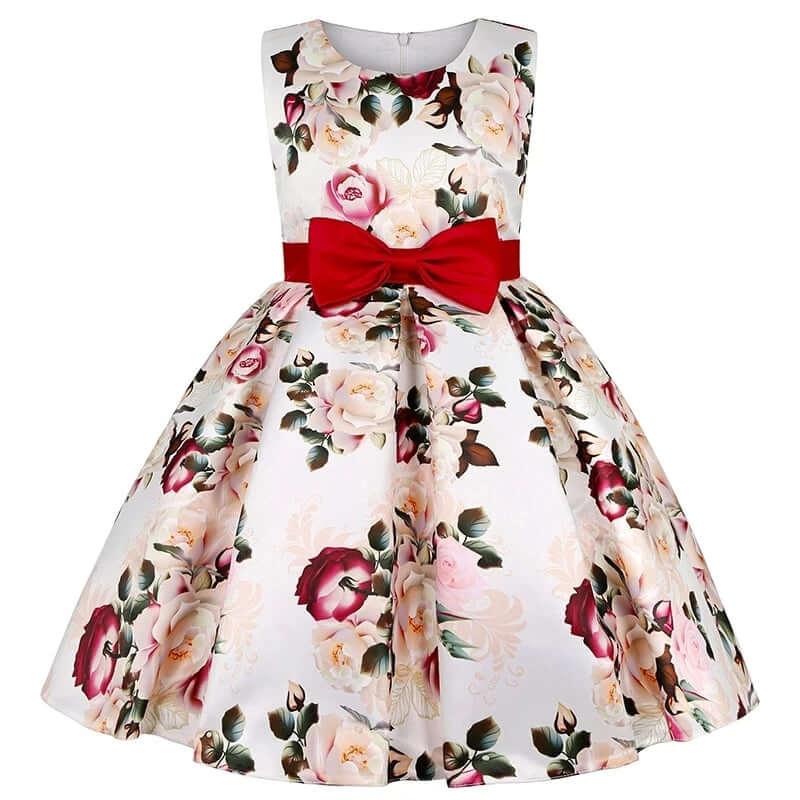 Summer Collection of Kids Flower Dresses for Girls - 16 Styles 2T-10T -, Dresses , Drestiny , 10T, 2T, 3T, 4T, 5T, 6T, 7T, 8T, 9T, Australia, Beige, Black, Blue, Canada, Dark Pink, Deep Pink, Dresses, Girls, Green, Navy, New Zealand, Peach, Pink, Purple, Red, Short Sleeves, Sleeveless, TD, United Kingdom, United States, White, Wine Red, Yellow , Drestiny , www.shopdrestiny.com