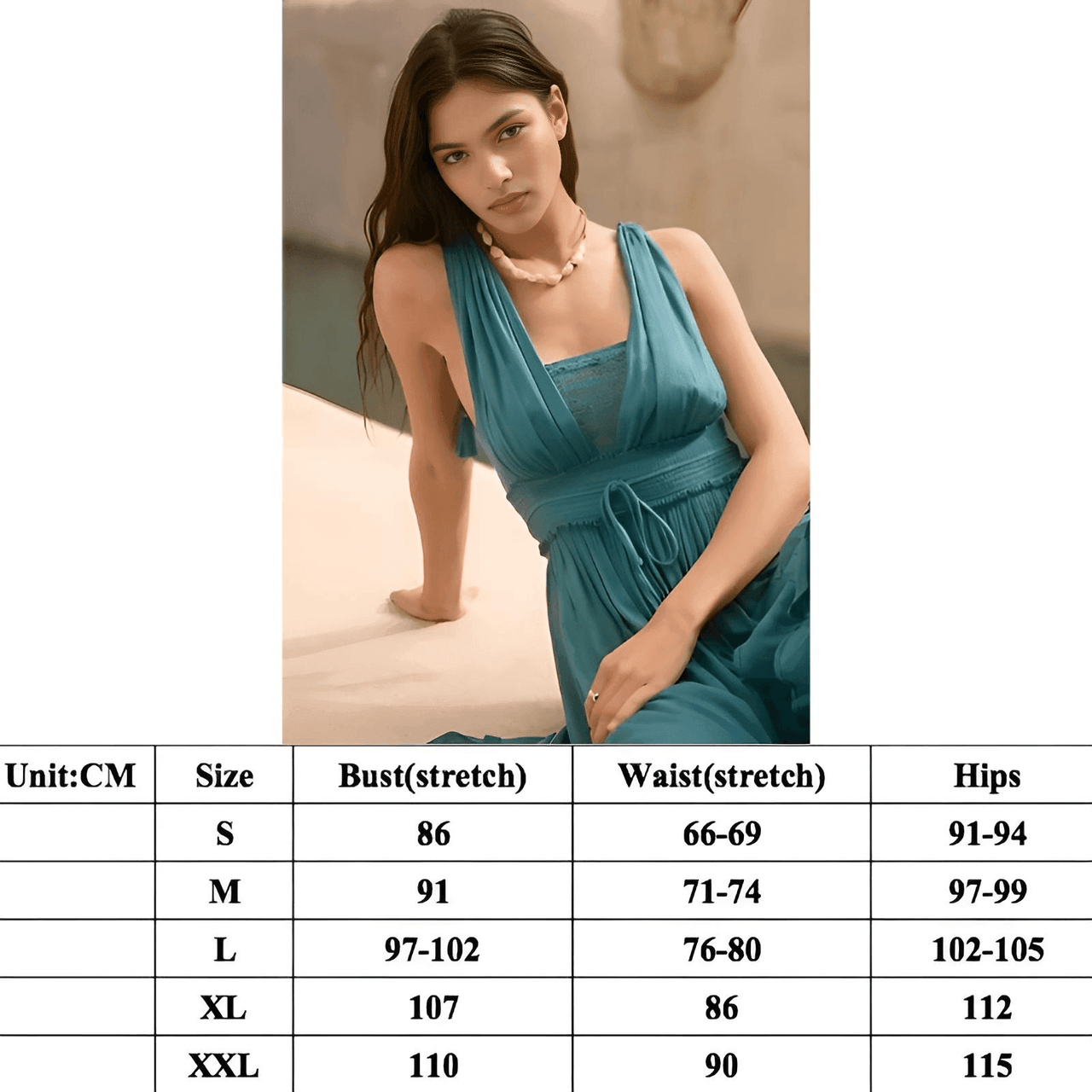Summer Beach Dress Sleeveless Cotton Maxi Dresses Boho Style Solid Color Lace Ruffled Sundress -, Dress , Drestiny , Australia, Beige, Blue, FR, L, M, Maxi Dresses, New Zealand, Pink, S, Sleeveless, United Kingdom, United States, XL, Yellow , Drestiny , www.shopdrestiny.com