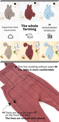 Thumbnail for Sweet Knitted Baby Outfit Sets -, Sets , Drestiny , 12M, 18M, 3M, 6M, 9M, Australia, Boys, Canada, Dark Khaki, Girls, Hats, Light Blue, New Zealand, Overalls, Pant Sets, Rust Red, Sky Blue, United Kingdom, United States , Drestiny , www.shopdrestiny.com
