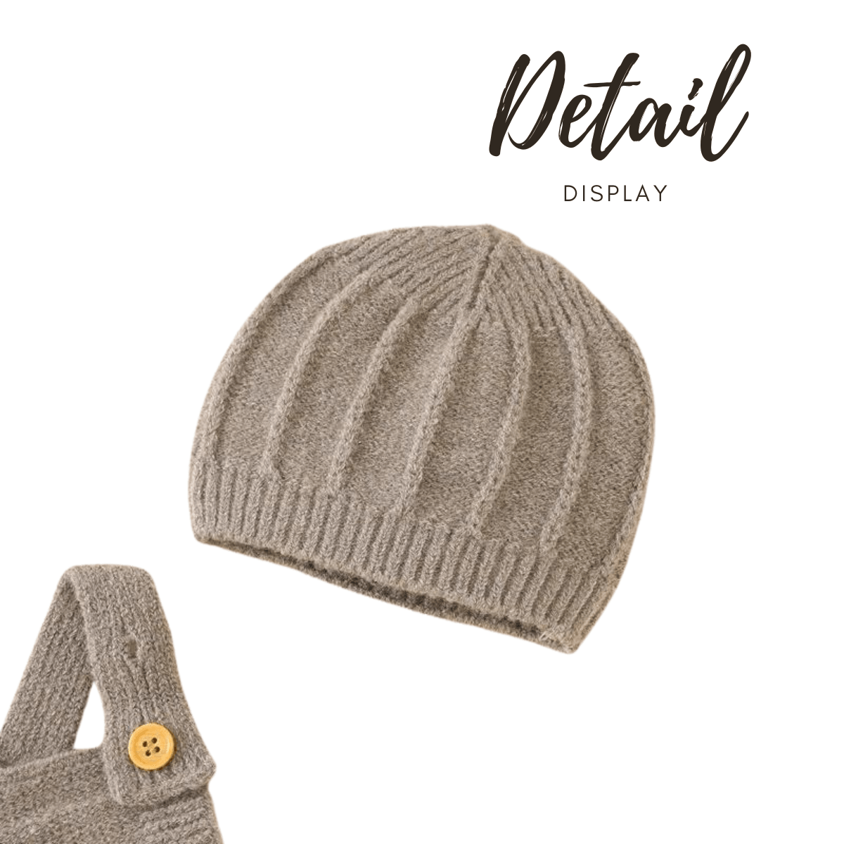 Sweet Knitted Baby Outfit Sets -, Sets , Drestiny , 12M, 18M, 3M, 6M, 9M, Australia, Boys, Canada, Dark Khaki, Girls, Hats, Light Blue, New Zealand, Overalls, Pant Sets, Rust Red, Sky Blue, United Kingdom, United States , Drestiny , www.shopdrestiny.com