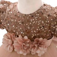 Thumbnail for Toddler Girls 1st Birthday Dress Bow Cute Baby Baptism Gown Kids Wedding Party Elegant Princess Christmas Dress -, Dress , Drestiny , 0M, 12M, 24M, 2T, 3T, 6M, Avocado Green, Black, Brown, Champagne, Dark Green, Dark Pink, Dark Red, Dresses, Girls, Gold, Green, Grey, Ivory, Light Green, Mini Dresses, Mint Green, Pink, Purple, Red, Short Sleeves, Yellow , Drestiny , www.shopdrestiny.com