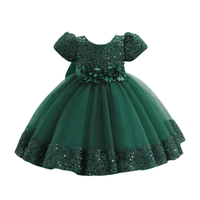 Thumbnail for Toddler Girls 1st Birthday Dress Bow Cute Baby Baptism Gown Kids Wedding Party Elegant Princess Christmas Dress -, Dress , Drestiny , 0M, 12M, 24M, 2T, 3T, 6M, Avocado Green, Black, Brown, Champagne, Dark Green, Dark Pink, Dark Red, Dresses, Girls, Gold, Green, Grey, Ivory, Light Green, Mini Dresses, Mint Green, Pink, Purple, Red, Short Sleeves, Yellow , Drestiny , www.shopdrestiny.com